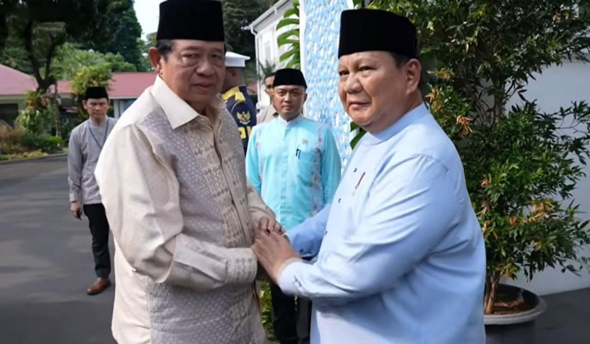 Momen Tak Terduga! SBY Hadiri Halalbihalal, Disambut Hangat Prabowo di Istana